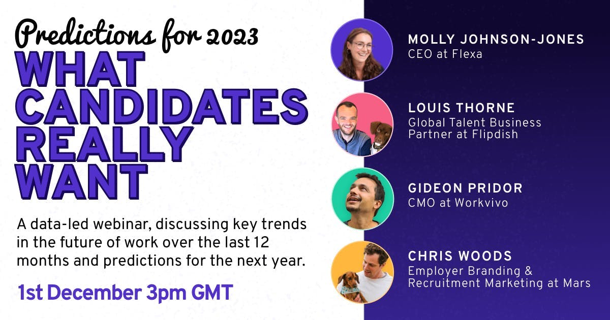 Predictions for 2023 what candidates really want